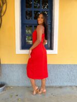 ❤️ Vestido Impacto Vermelho | A Era do Vermelho - Imagem 3