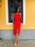 ❤️ Vestido Impacto Vermelho | A Era do Vermelho - Imagem 4