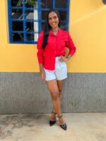 Short Elegance Blue | A Era do Vermelho♥️ - Imagem 3