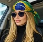 🇧🇷 Lenço Brasil Chic | Coleção Copa NM - Imagem 9