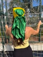 🇧🇷 Lenço Brasil Chic | Coleção Copa NM - Imagem 3