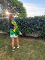 🇧🇷 Lenço Brasil Chic | Coleção Copa NM - Imagem 7