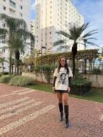 🤎 Max Tee Urban Chic Estampa | Encantos do Interior NM
