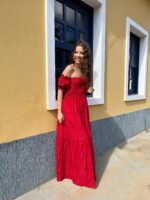❤️ Vestido Encanto Vermelho | A Era do Vermelho - Imagem 5