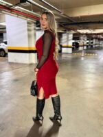 Vestido Regata Tricot Modal | Encantos do Interior NM - Imagem 2
