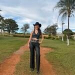 Calça Courino Country Elegance | Encantos do Interior NM