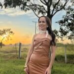 🤎 Vestido Courino Country Chic | Encantos do Interior NM