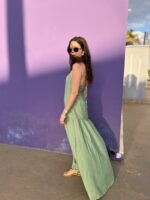VESTIDO LONGO ASSIMÉTRICO VERDE | PRIMAVERA–VERÃO - Imagem 6