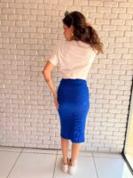 SAIA MIDI CANELADA COM FENDA | PRIMAVERA–VERÃO - Imagem 7