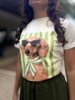 T-SHIRT ESTAMPADA 100% ALGODÃO | PRIMAVERA–VERÃO - Imagem 3