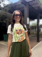 T-SHIRT ESTAMPADA 100% ALGODÃO | PRIMAVERA–VERÃO