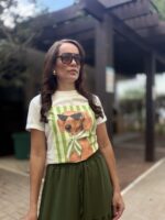 T-SHIRT ESTAMPADA 100% ALGODÃO | PRIMAVERA–VERÃO - Imagem 2