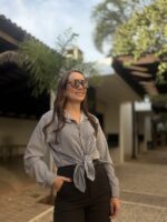 CAMISA LISTRADA P&B | PRIMAVERA–VERÃO - Imagem 3