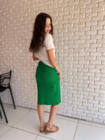 SAIA MIDI CANELADA COM FENDA | PRIMAVERA–VERÃO - Imagem 10