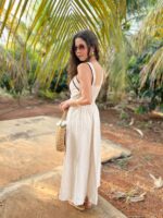 VESTIDO LONGO PRIMAVERA VERÃO – VIVO CONTRASTANTE - Imagem 3