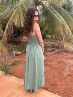 VESTIDO LONGO PRIMAVERA VERÃO – VIVO CONTRASTANTE - Imagem 6
