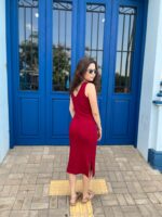 VESTIDO TRICOT MIDI - Imagem 4