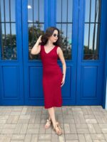 VESTIDO TRICOT MIDI